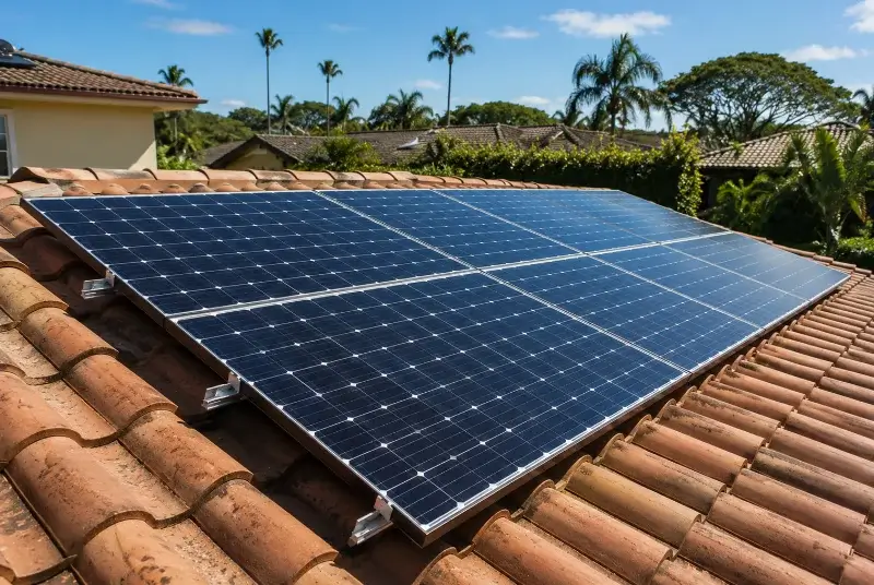 Installation de panneaux solaires à Chaneins